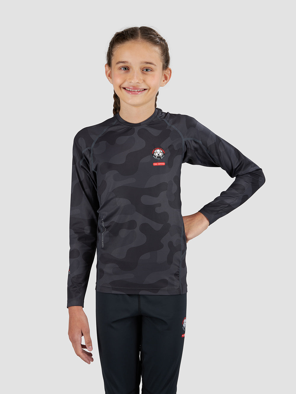 Rebel Rashguard Kids Camo